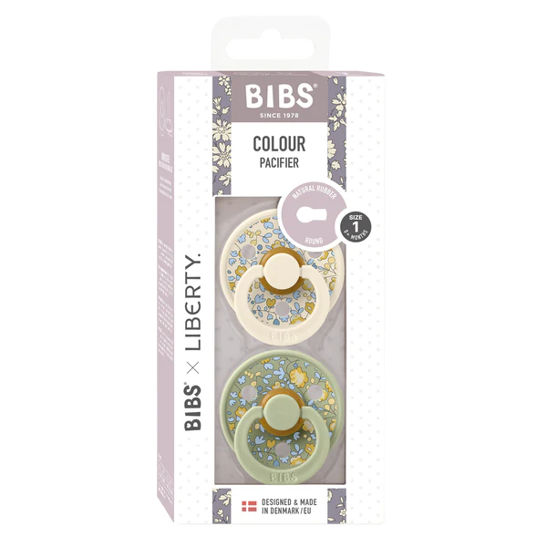 Suce BIBS x Liberty Latex (2 PK) - Eloise / Sage