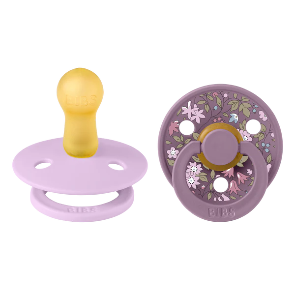 Suce BIBS x Liberty Latex (2 PK) - Camomille / Violet Sky