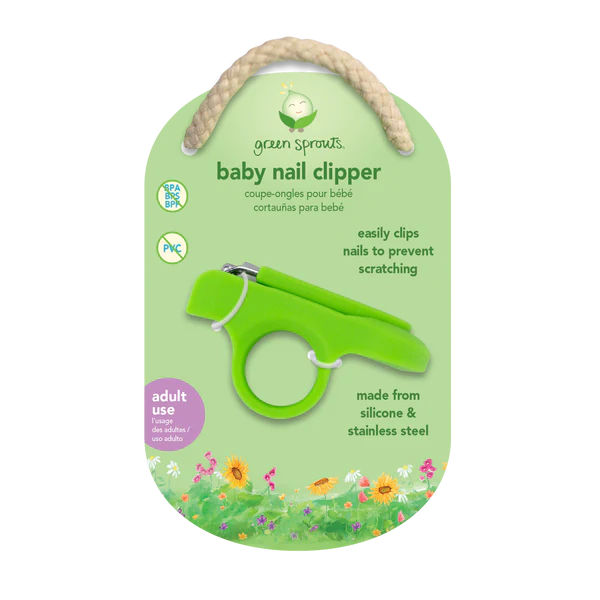Coupe-ongle pour bébé vert