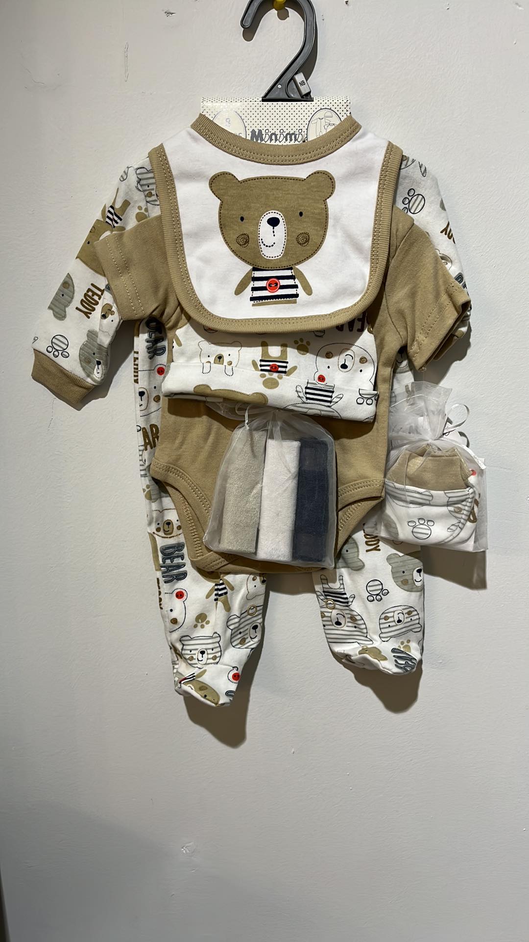 Ensemble cadeau bébé - Ours