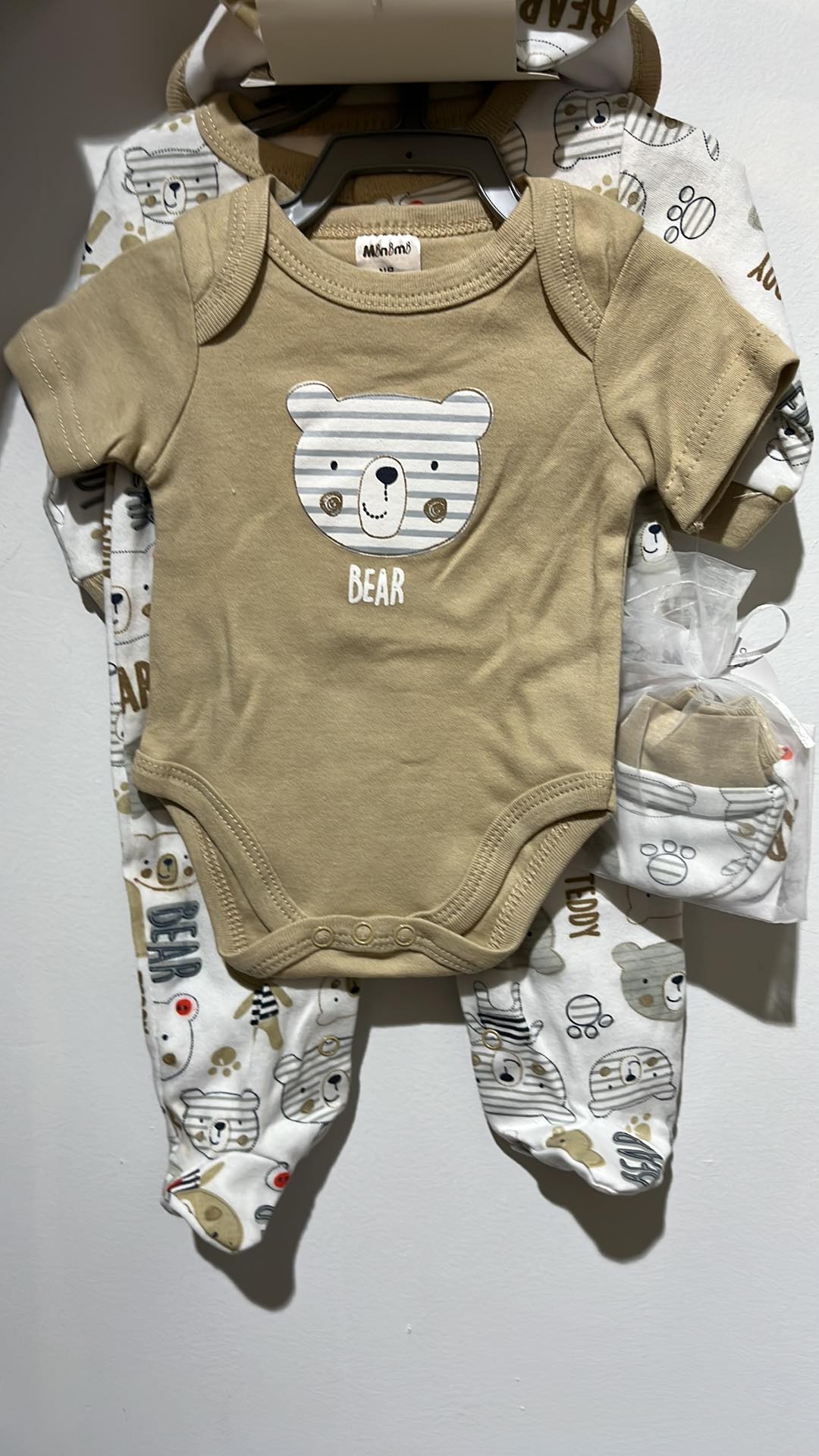 Ensemble cadeau bébé - Ours