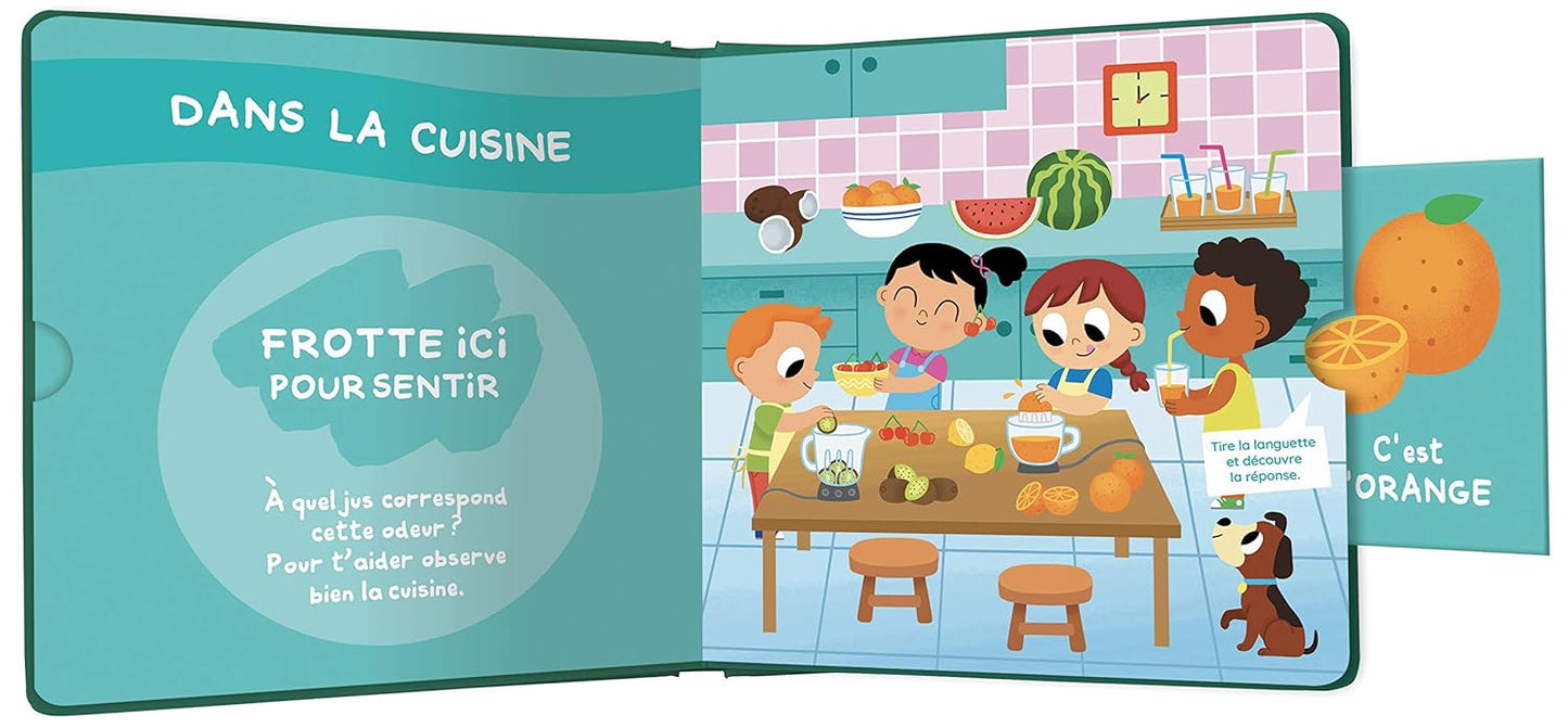 Mon cherche et trouve des odeurs - Auzou