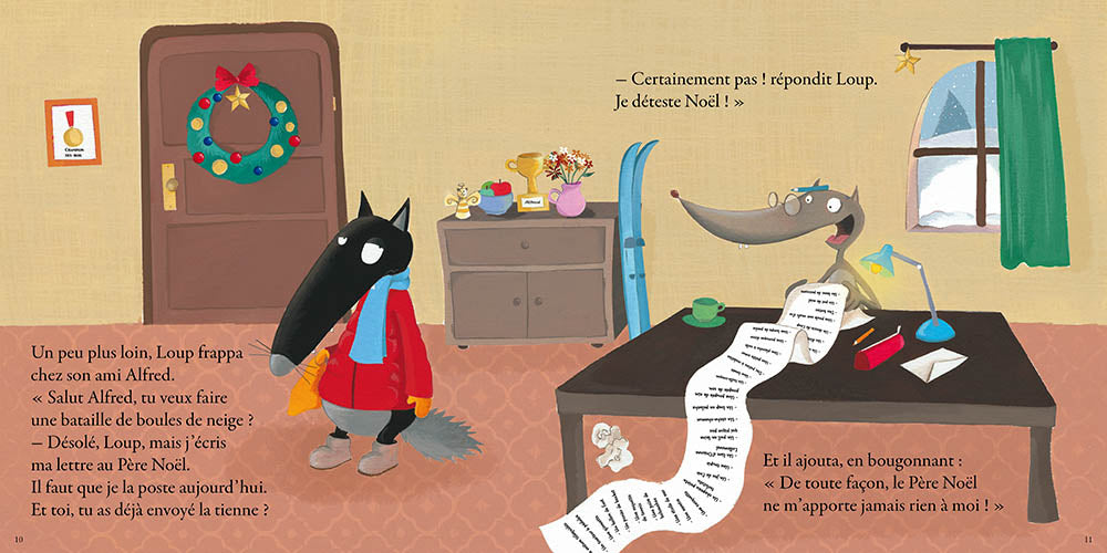Le loup qui aime pas noel