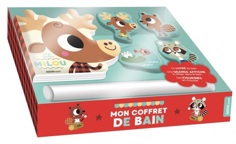 Milou le caribou - coffret de bain