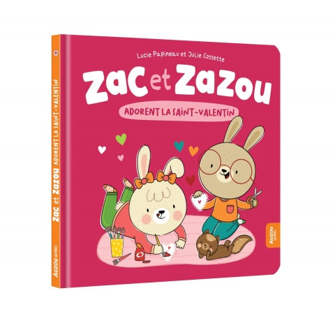 Zac et Zazou adorent la Saint-Valentin - Auzou