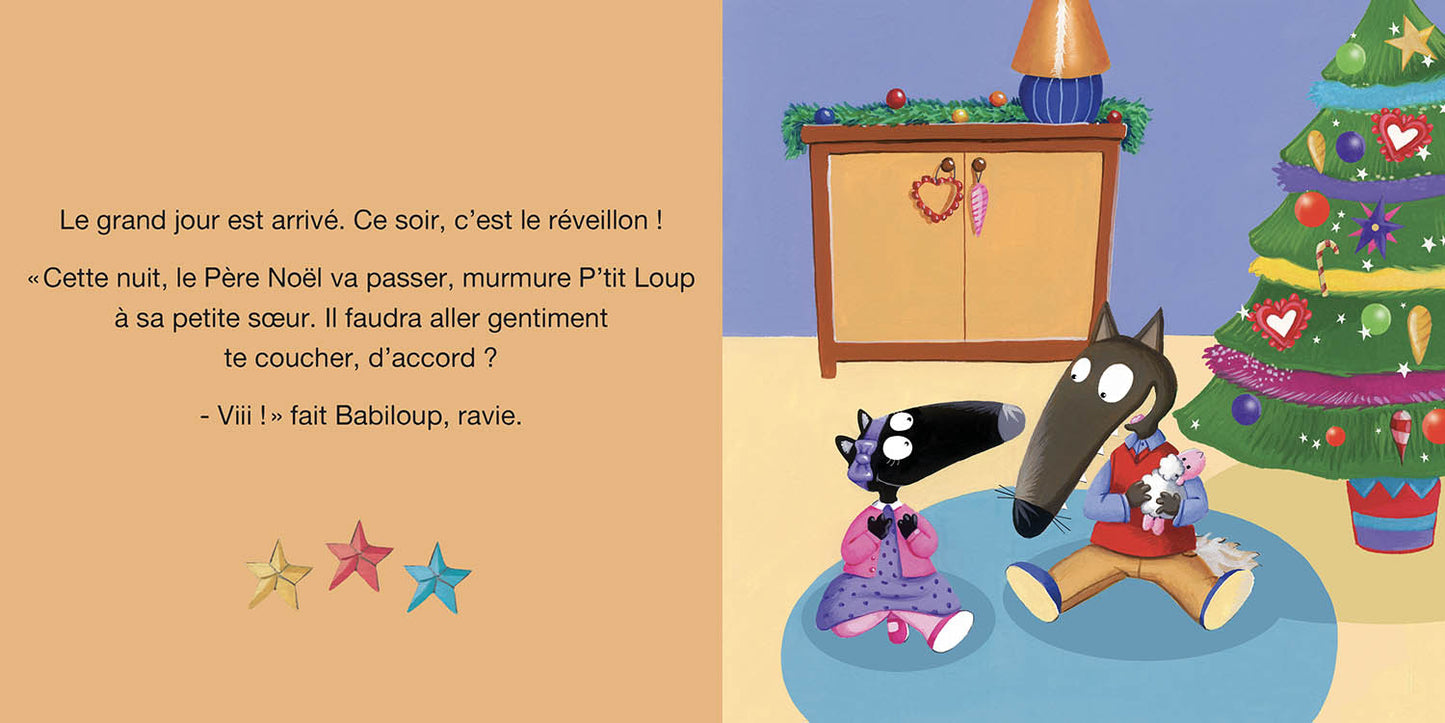 P'tit Loup attend le Pere Noël