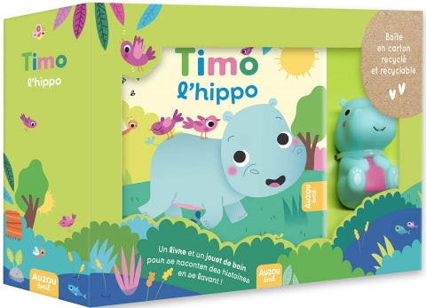 Jouet de bain - Timo, un hippo qui aime l'eau