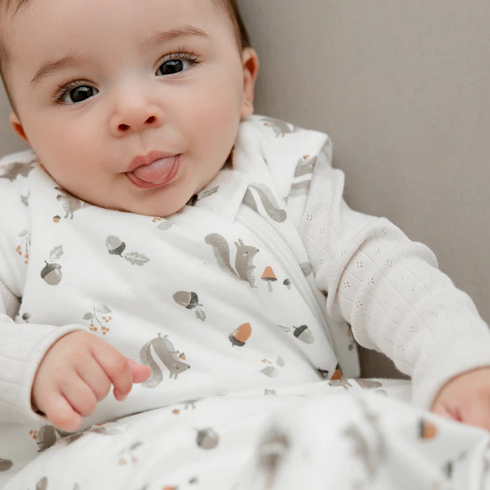 Sac de nuit matelassé en bambou - Écureuil (2.5 togs)