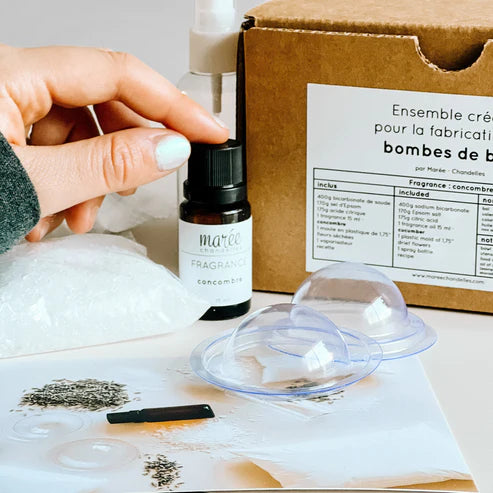 ENSEMBLE CRÉATIF Fabrication de bombes de bain