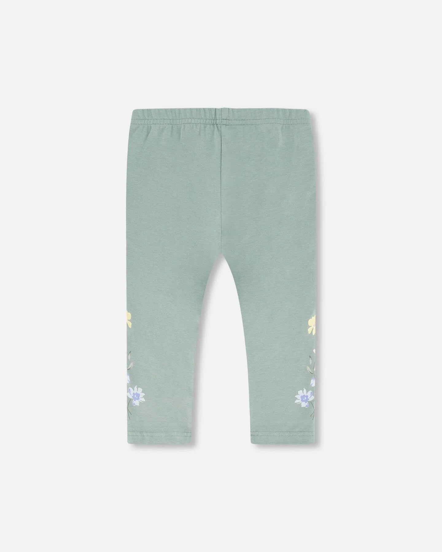 Legging capri vert olive en coton biologique