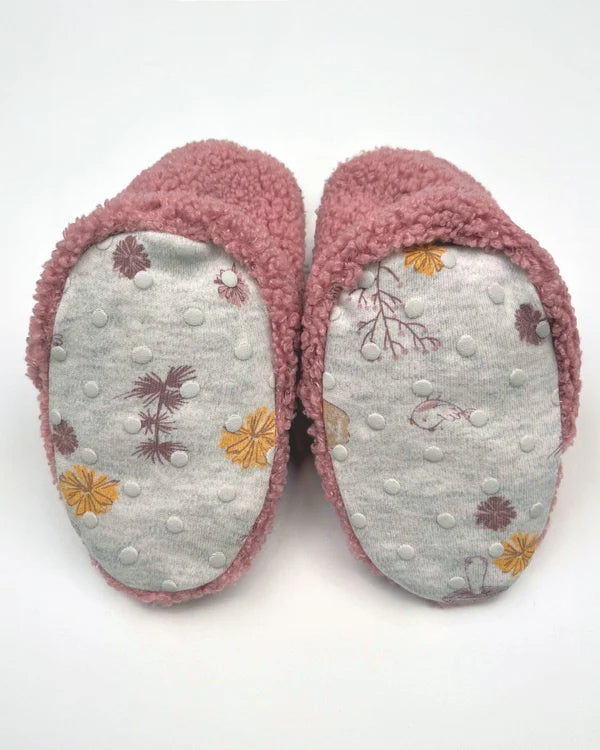 Pantoufles en sherpa