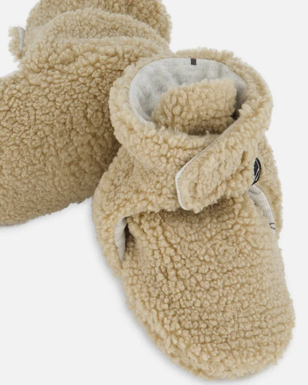 Pantoufles en sherpa