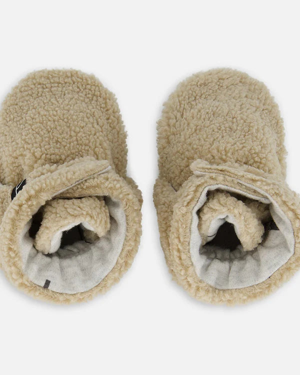 Pantoufles en sherpa