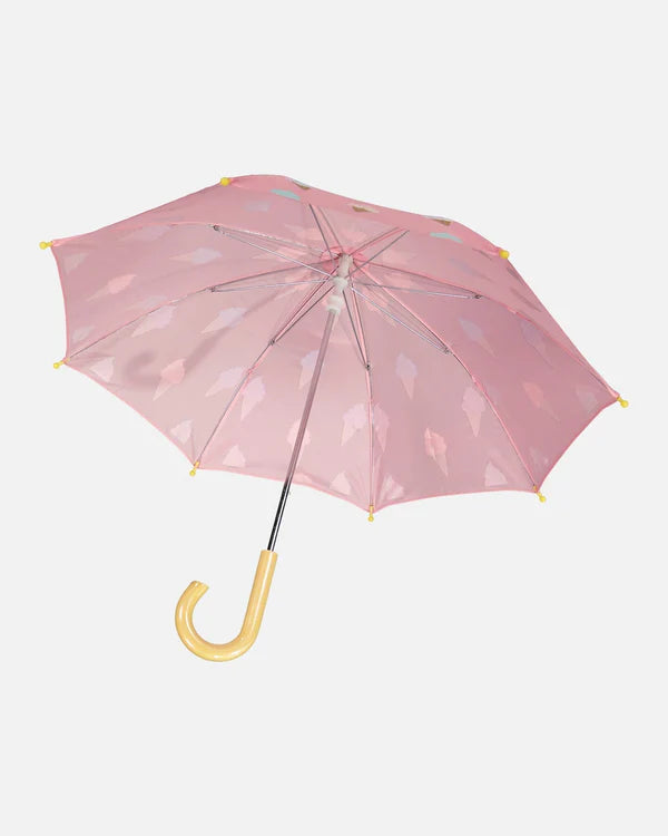 Parapluie qui changent de couleur au contact de l'eau