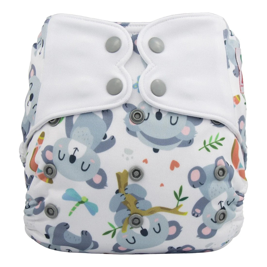 ELF ∣ Couche lavable à poche ∣ taille unique (8 à 38lb) - BOUTONS-PRESSION