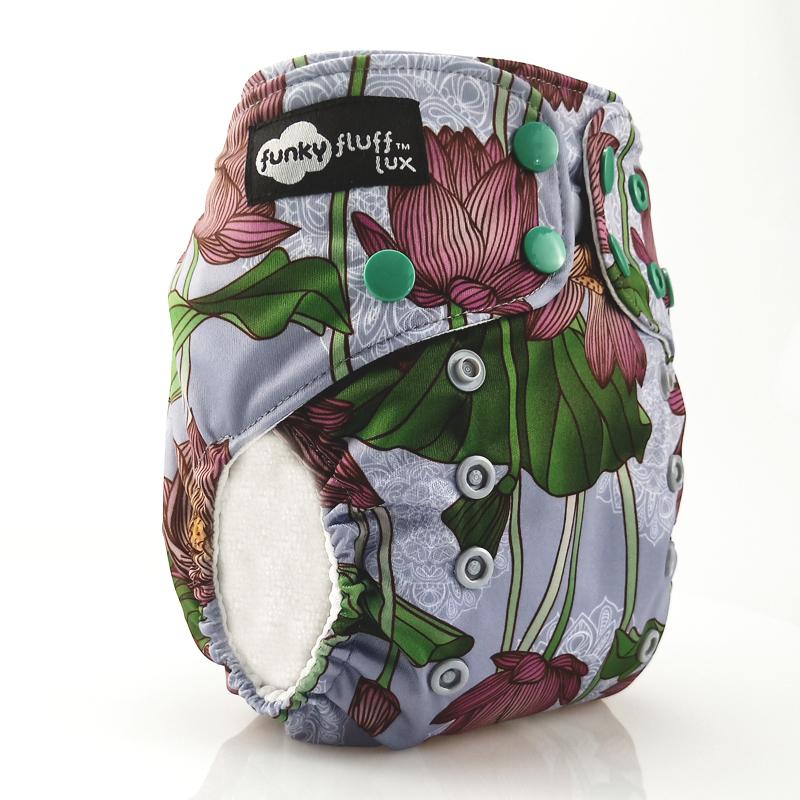 FUNKY FLUFF ∣ Couche lavable à poche ∣ taille unique (+2 inserts)