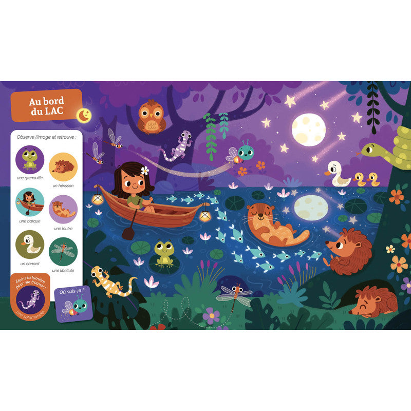 Cherche et Trouve des tout-petits, qui brille dans la nuit - Auzou
