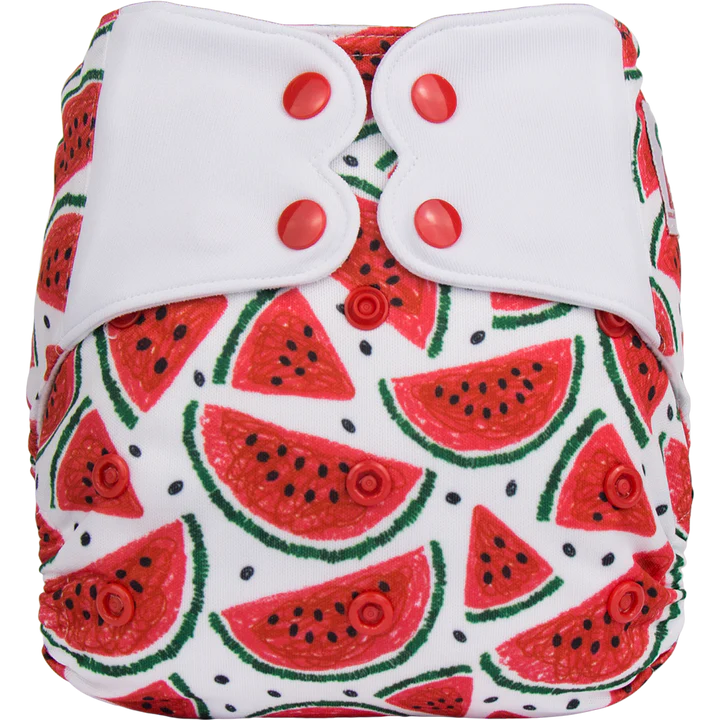 ELF ∣ Couche lavable à poche ∣ taille unique (8 à 38lb) - BOUTONS-PRESSION