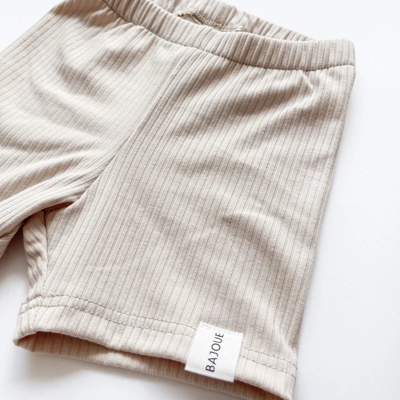 SHORT BAMBOU UNISEXE-SABLE