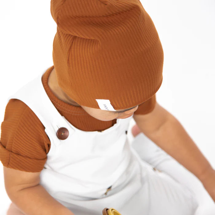 BONNET POUR BÉBÉS ET ENFANTS EN BAMBOU-ROUILLE