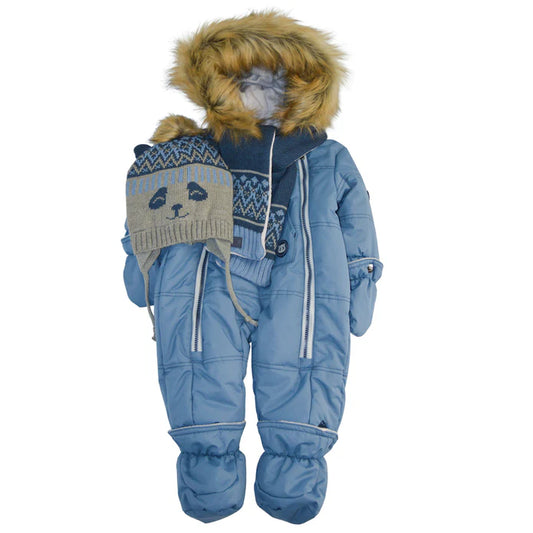 Combinaison de neige Blizz 1 pièce panda pour bébé garçons