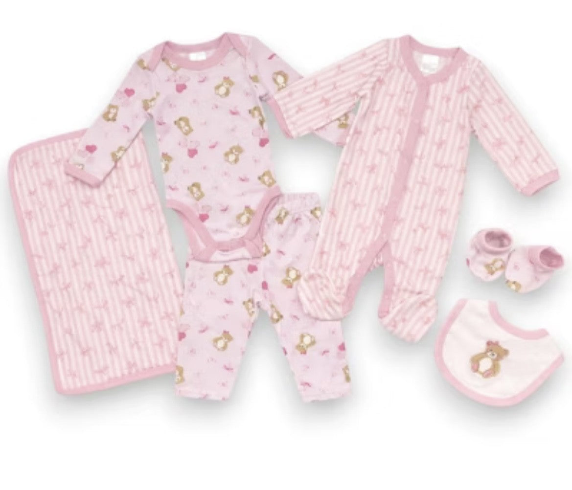 Ensemble 6 pièces pour 2 styles garçon, 1 style fille