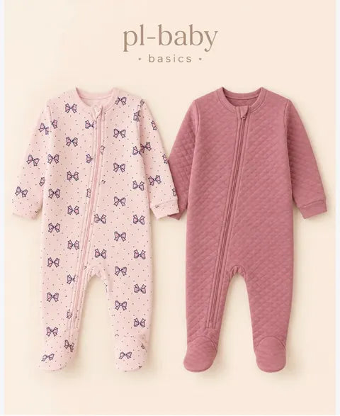 Kit de 2 dormeuses pl baby, fille
