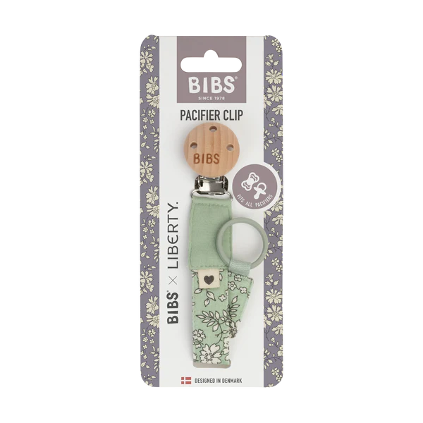 Attache-suces BIBS x Liberty - Vert