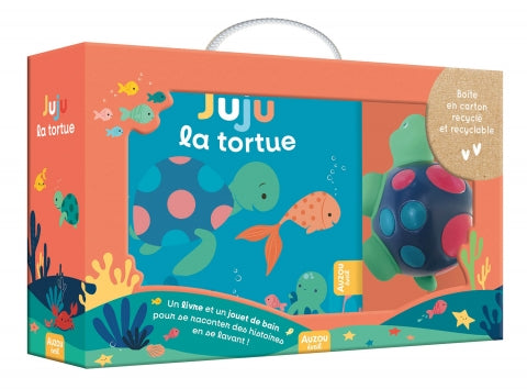 Jouet de bain - La course de Juju la tortue - Auzou