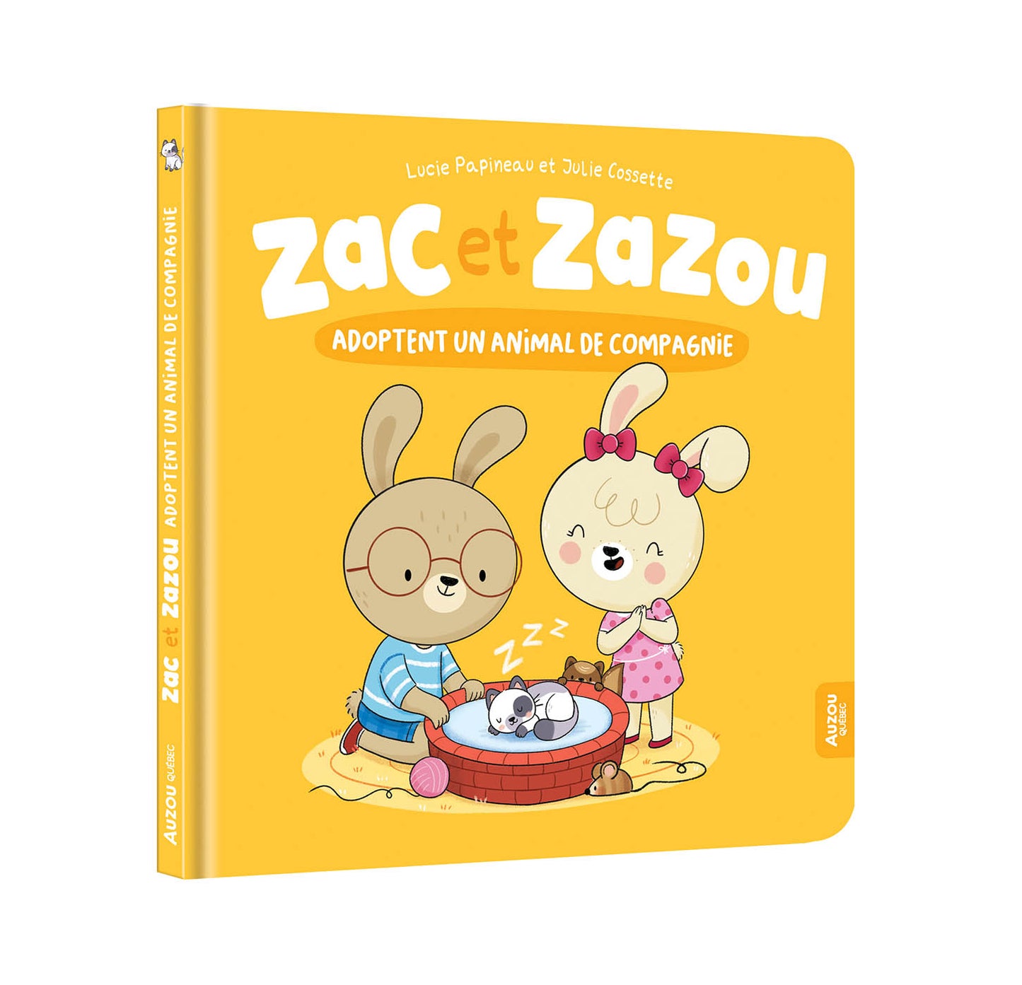 Zac et zazou adoptent un animal de compagnie