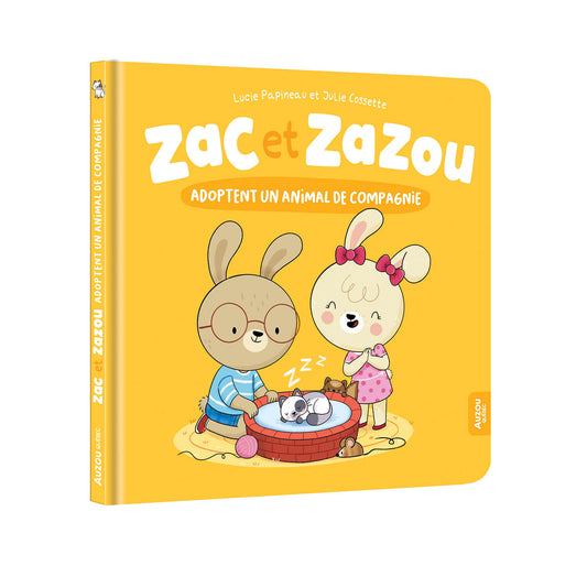 Zac et zazou adoptent un animal de compagnie