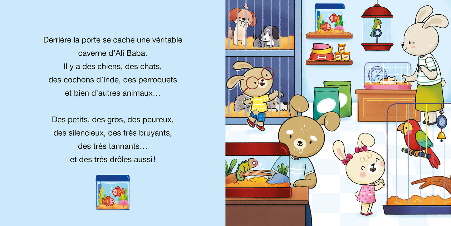 Zac et zazou adoptent un animal de compagnie