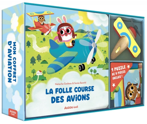 Mon coffret d'aviation : La folle course des avions