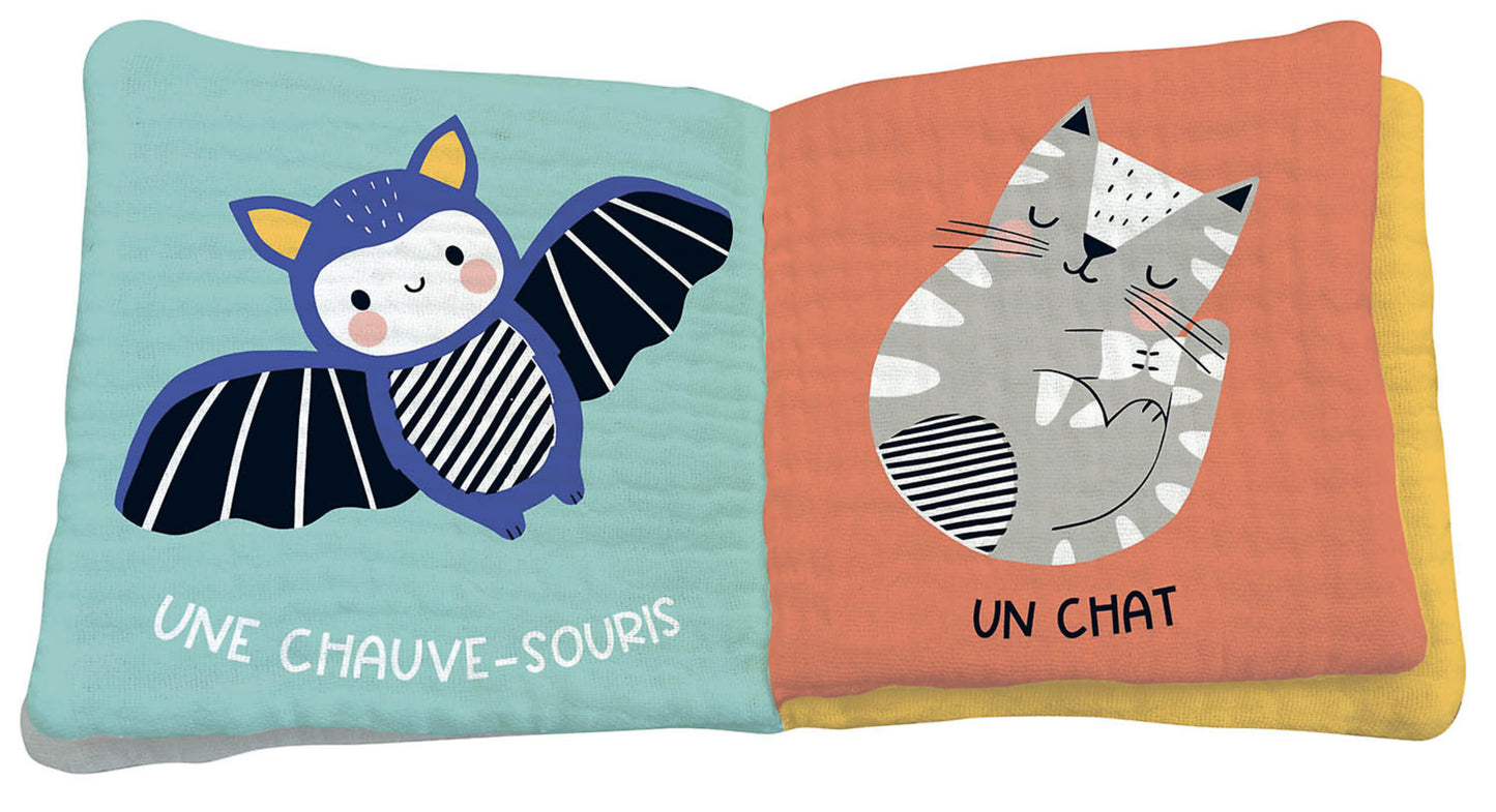Mon premier livre tissu en lange - Bonne nuit