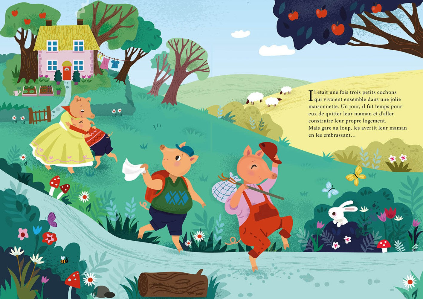 Les trois petits cochons-Livre projecteur