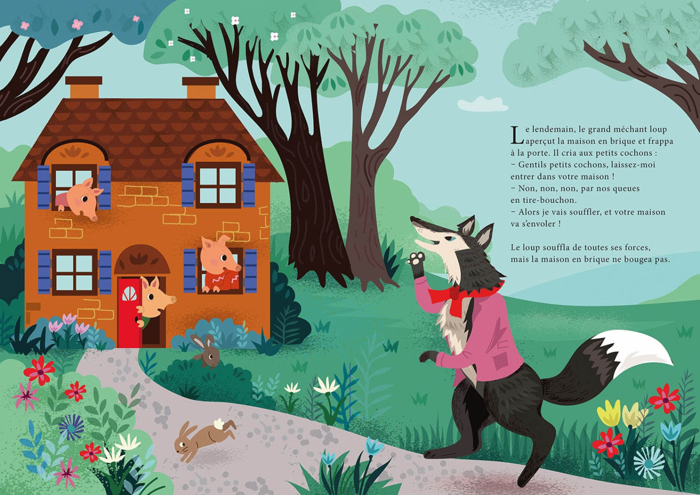 Les trois petits cochons-Livre projecteur