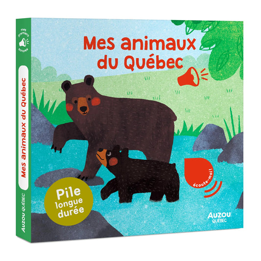 Livre sonore mes animaux du Québec - Auzou