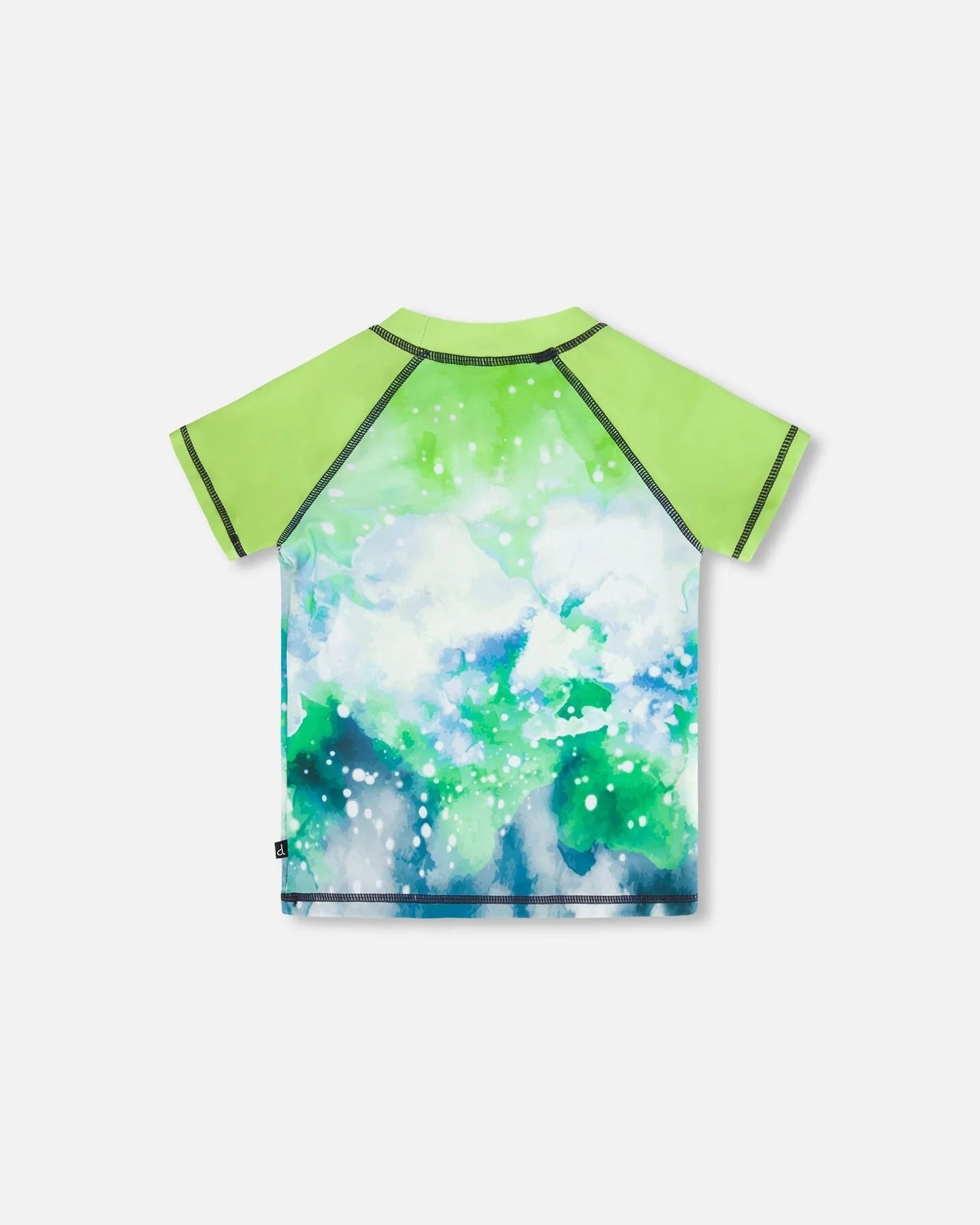 Rashguard manches courtes vert