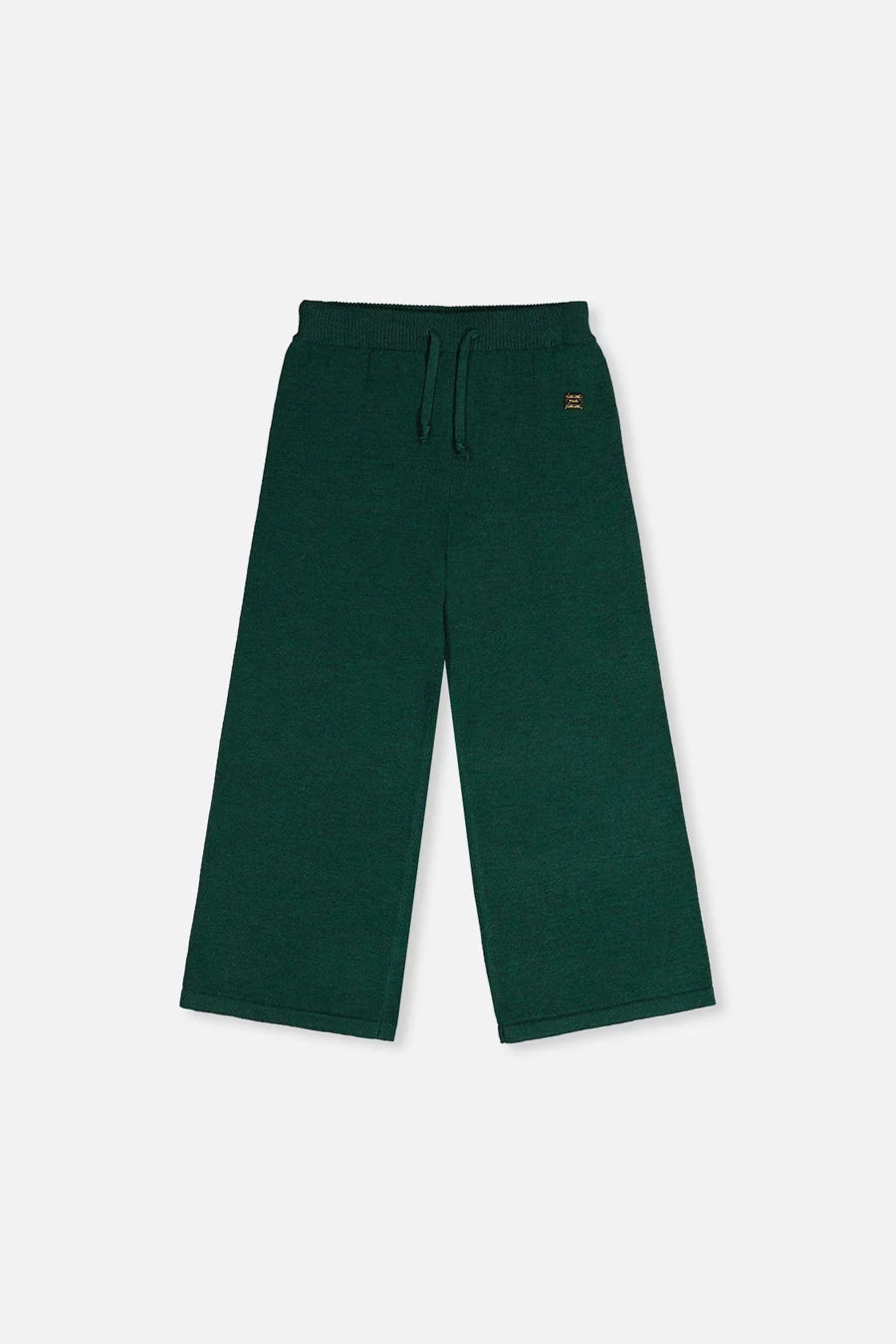 Pantalon évasé turquoise foncé