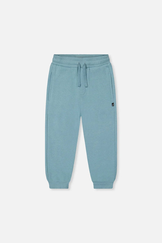 Pantalon de jogging en molleton turquoise pâle