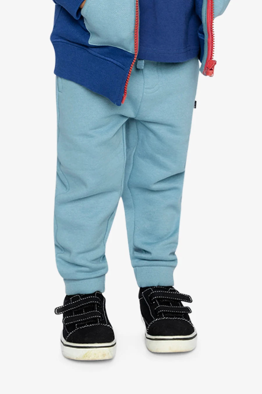 Pantalon de jogging en molleton turquoise pâle