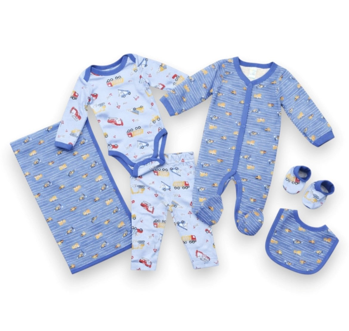 Ensemble 6 pièces pour 2 styles garçon, 1 style fille