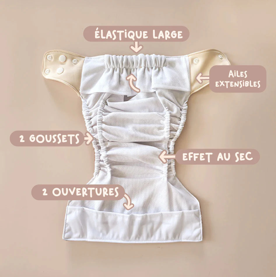 Couche à poche - Évolution