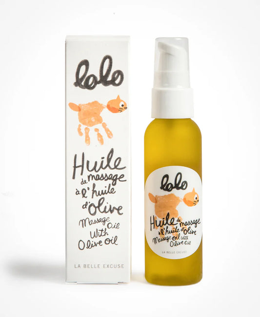 Huile de massage à l'huile d'olive - 60 ml