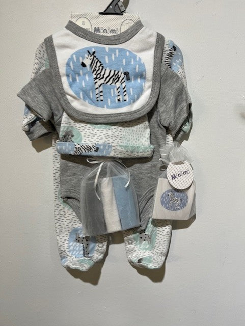 Ensemble cadeau bébé - Zèbre