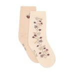 CHAUSSETTES À BORDURE LAITUE (PAQUET DE 2)
