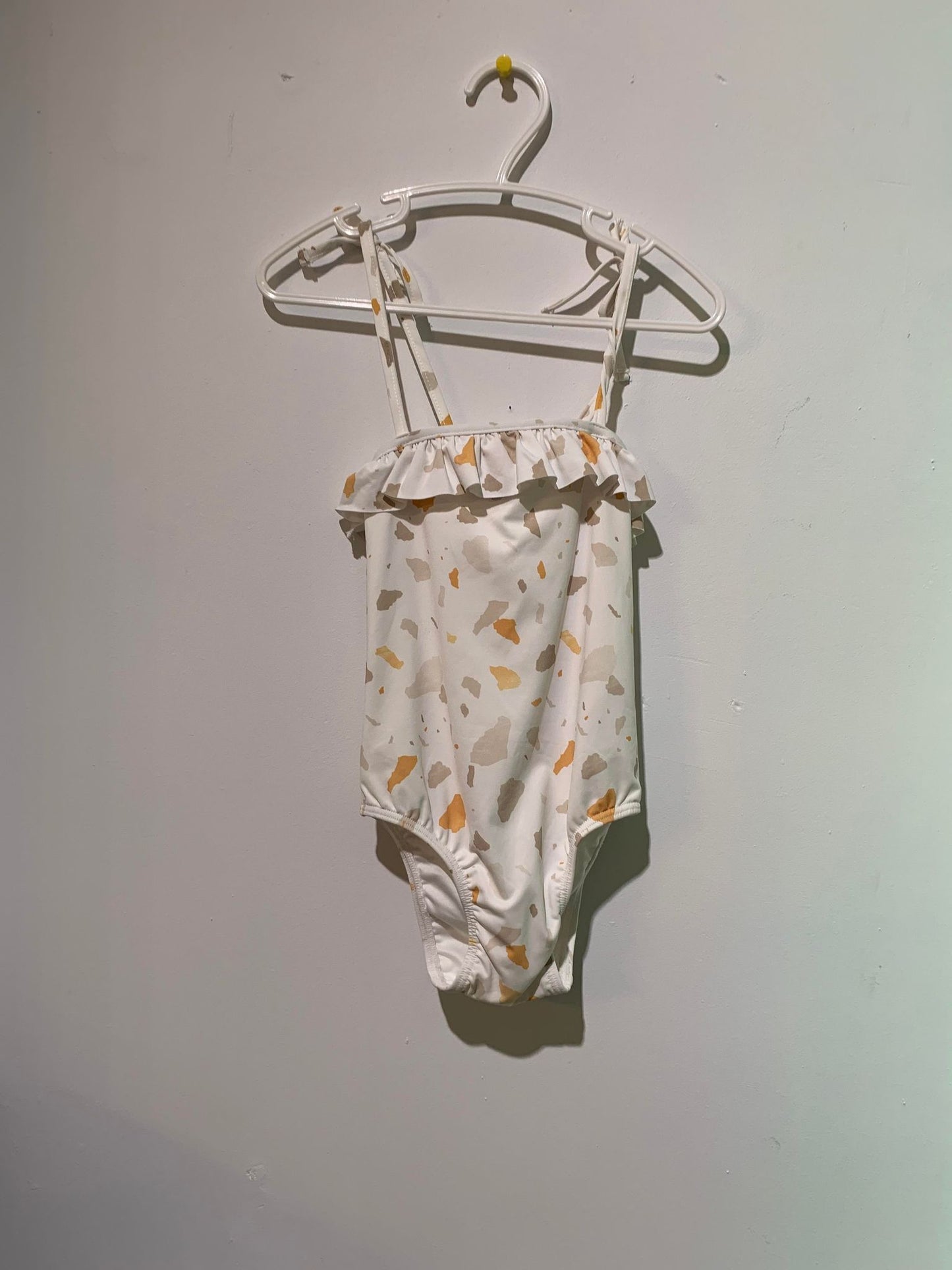Maillot de bain tacheté brun/orange (F)