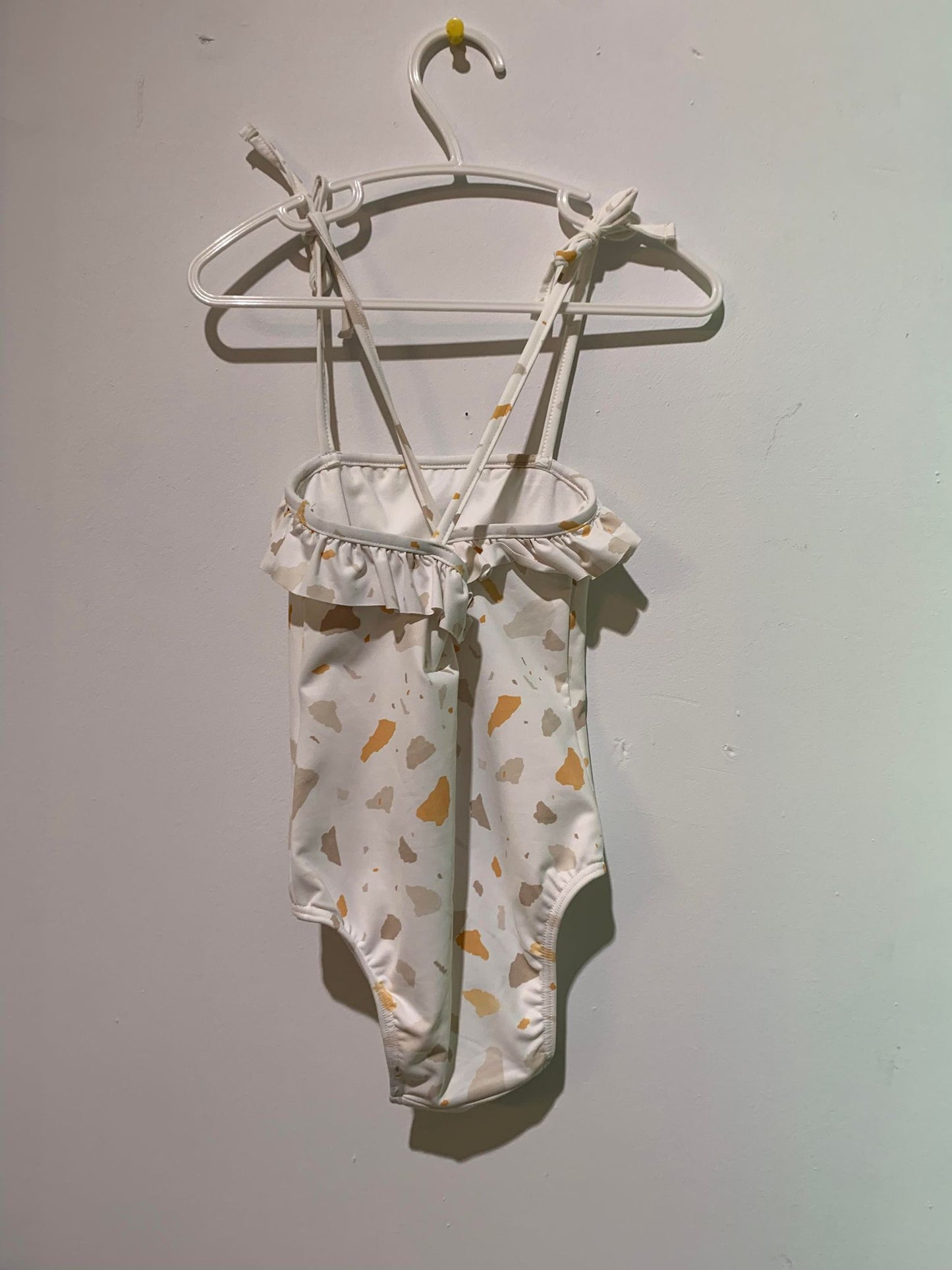 Maillot de bain tacheté brun/orange (F)
