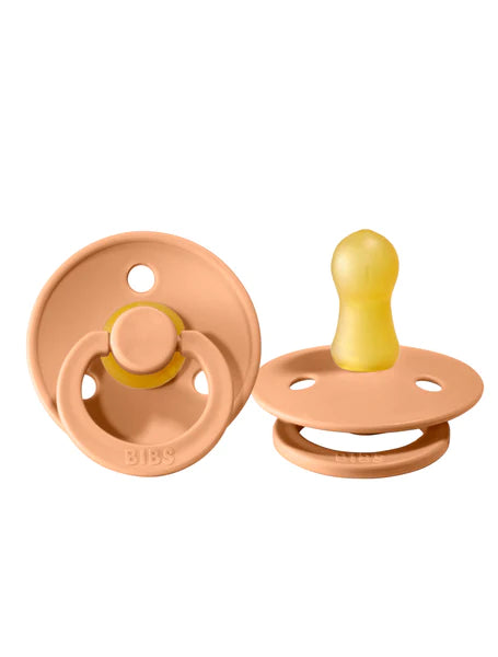 BIBS Suce Original Latex (2 PK) - Pêche