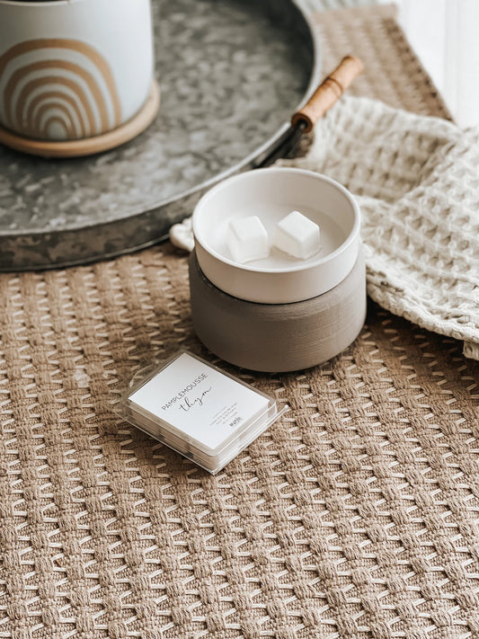DIFFUSEUR POUR PASTILLES DE CIRE - 2 EN 1